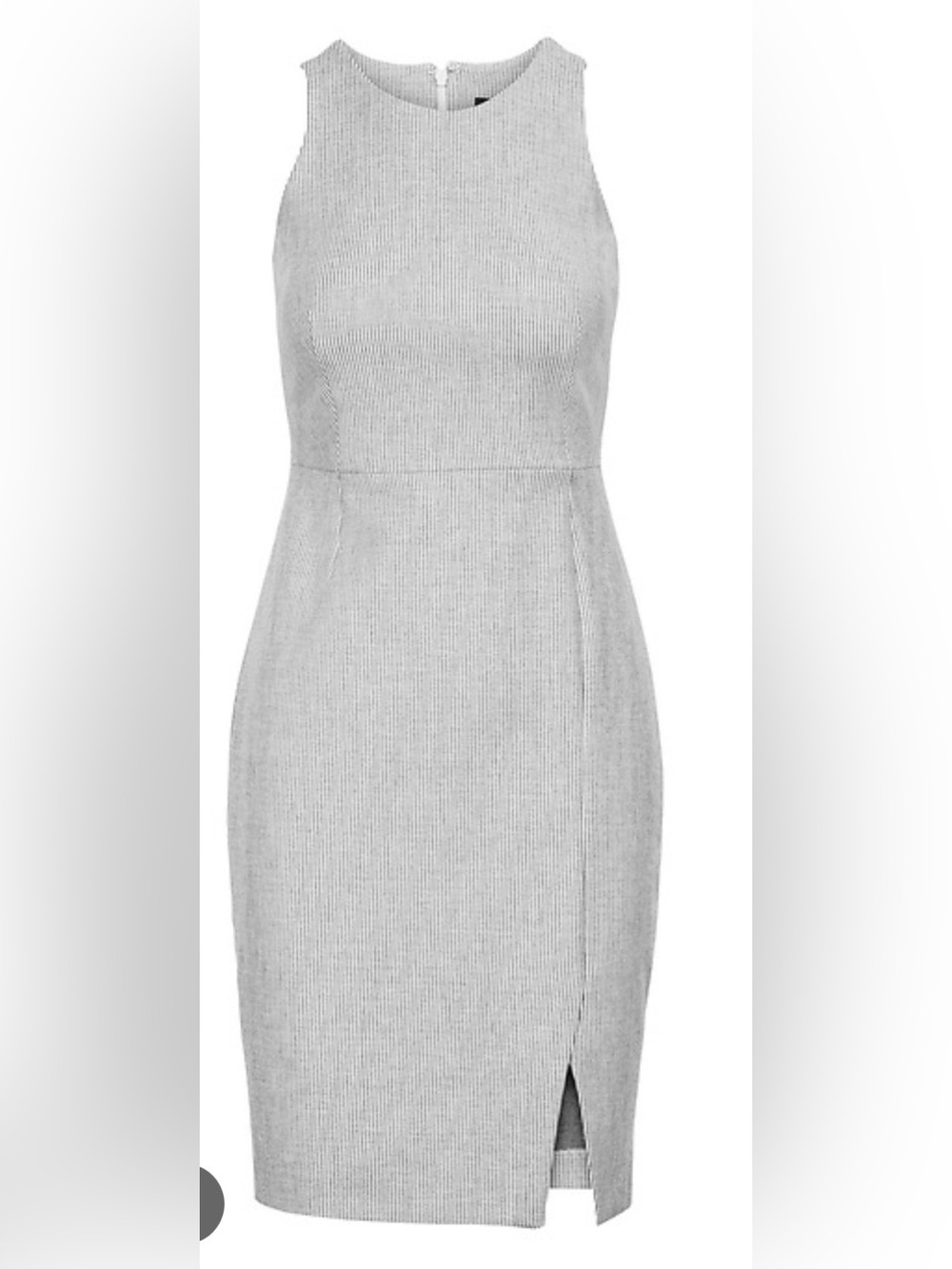 Banana Republic BI-STRETCH RACER-NECK SHEATH DRESS